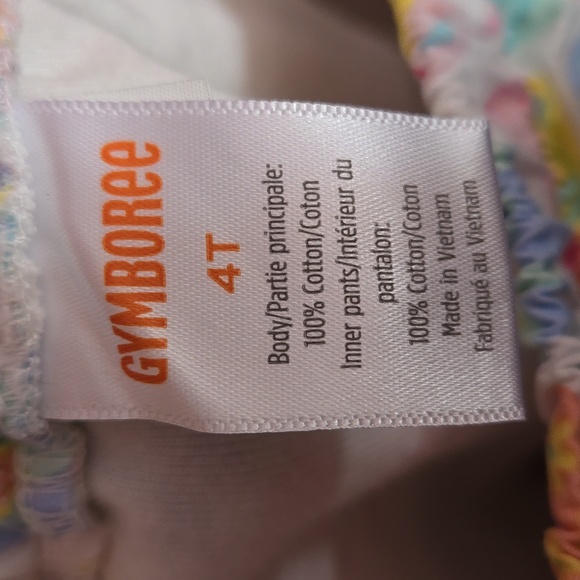 Gymboree bunny sweater and egg skirt size 4T pink and multi - Picture 3 of 5